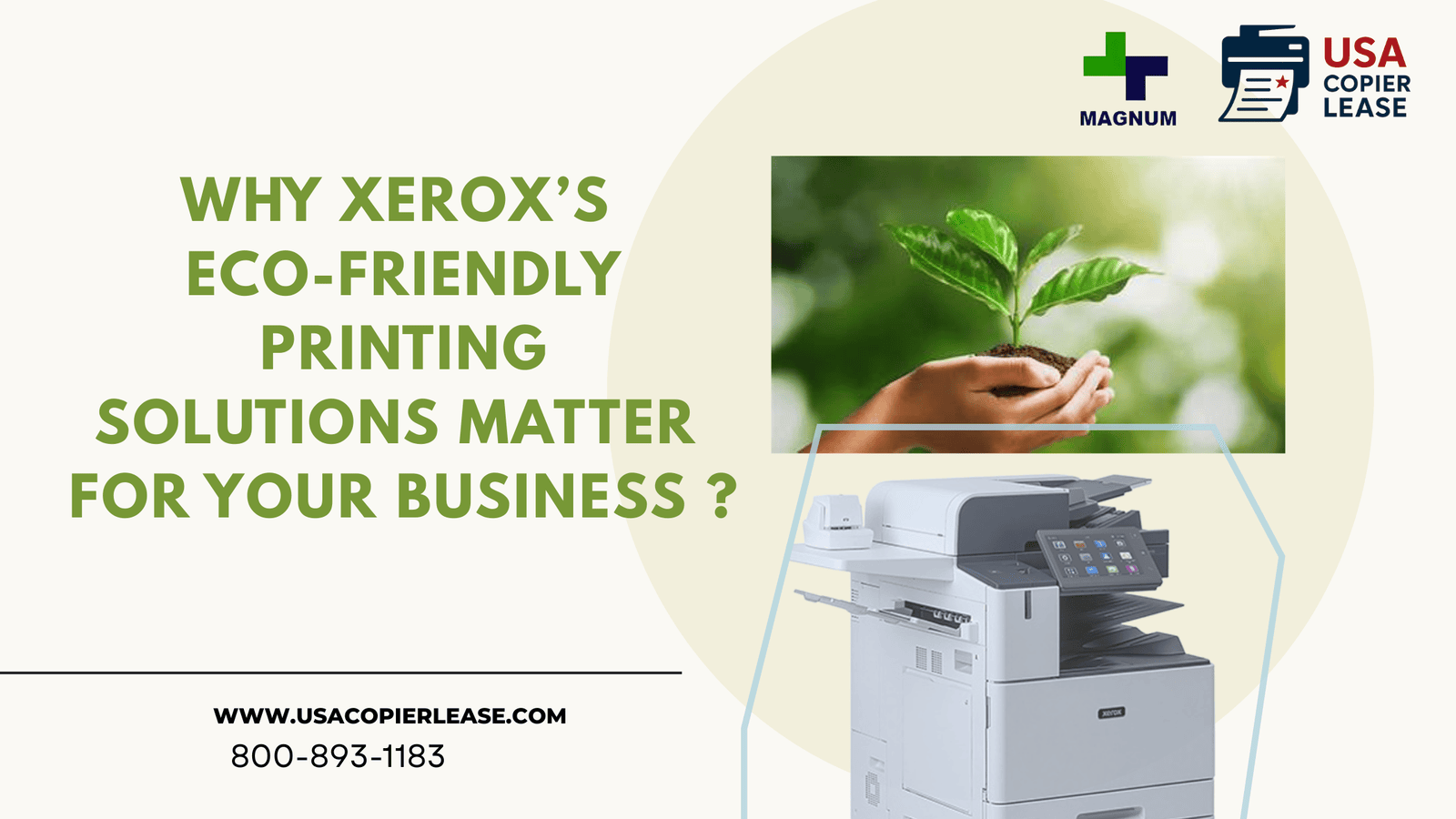 Why Xerox’s Eco-Friendly Printing Solutions Matter for Your Business 